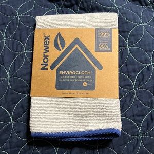 Norwex EnviroCloth - graphite/denim trim - BNIP